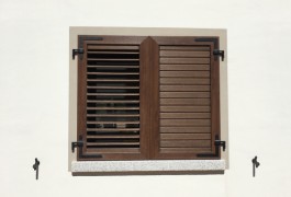 persiane PVC noce alphacan essebi infissi ozieri sardegna
